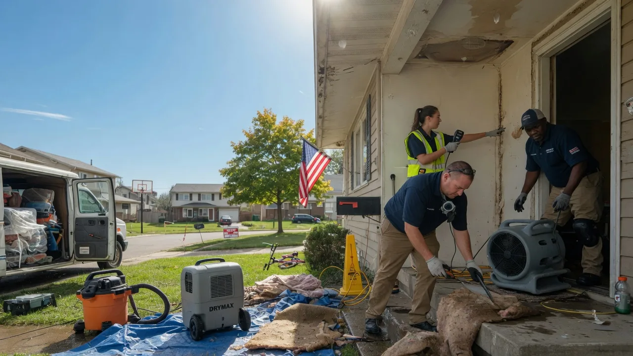 Water Damage Restoration in Sharps, VA near me